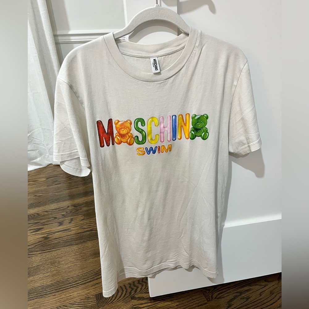 Moschino Multicolor Graphic Tee